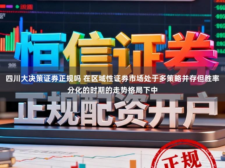 四川大决策证券正规吗 在区域性证券市场处于多策略并存但胜率分化的时期的走势格局下中